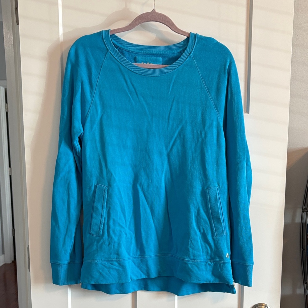 Lilly Pulitzer Luxletic Beachcomber Top Size Medium EUC